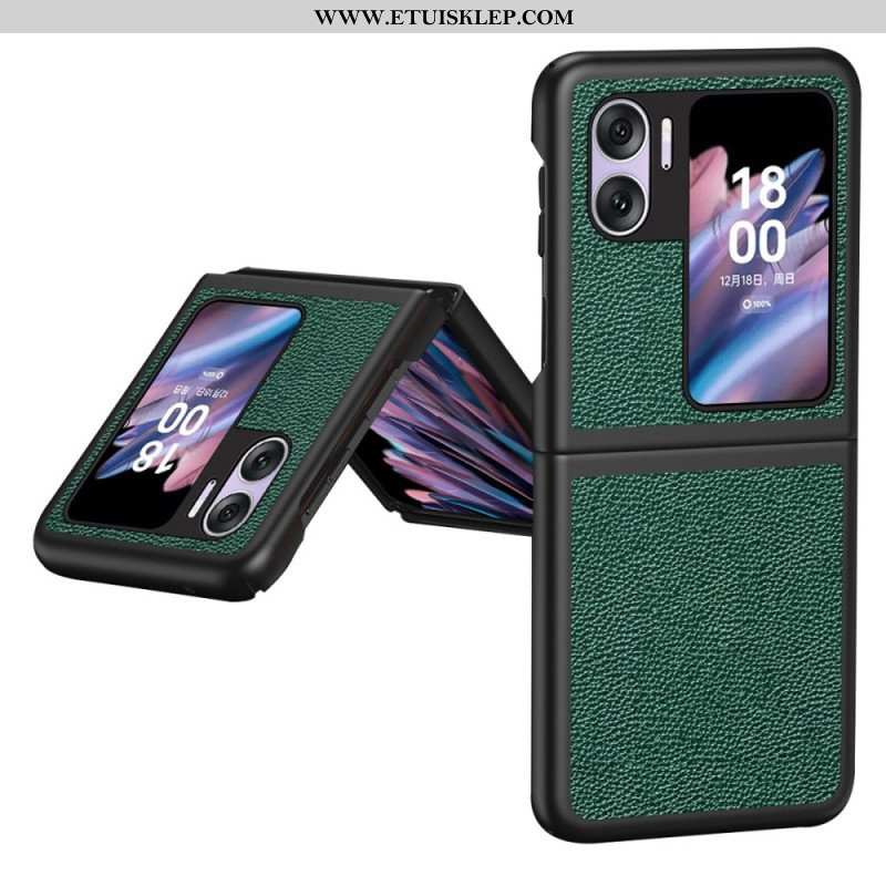 Etui do Oppo Find N2 Flip Etui Folio Sztuczna Skóra Liczi